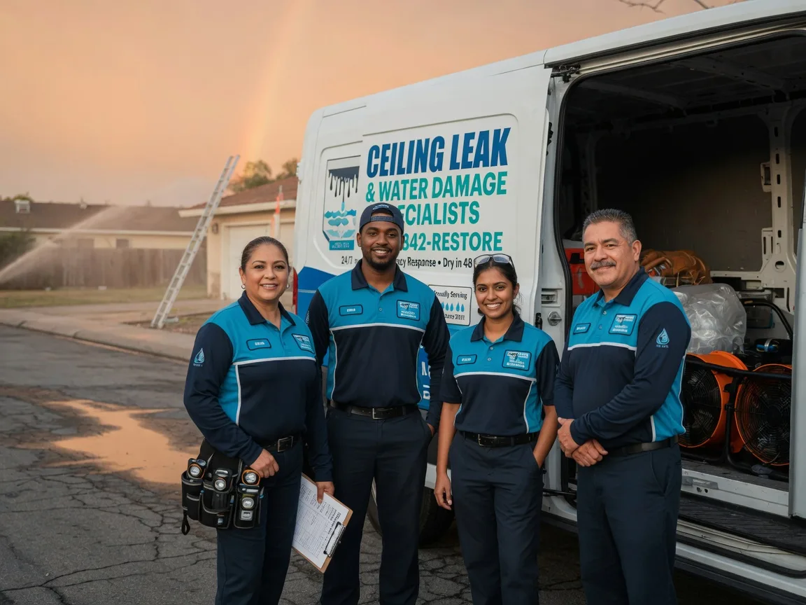 Ceiling Leak Cleanup company in Mcclusky, ND